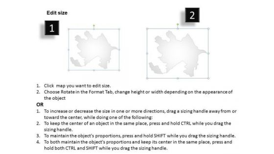 Azerbaijan PowerPoint Maps