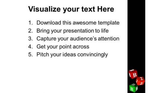 B 2 B Cubes Business PowerPoint Templates Ppt Backgrounds For Slides 0413