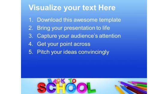 Back To School Children Education PowerPoint Templates And PowerPoint Themes 0712