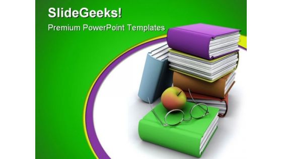 Back To School Education PowerPoint Template 1010