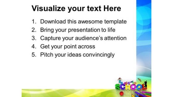 Back To School Education PowerPoint Templates And PowerPoint Themes 0612