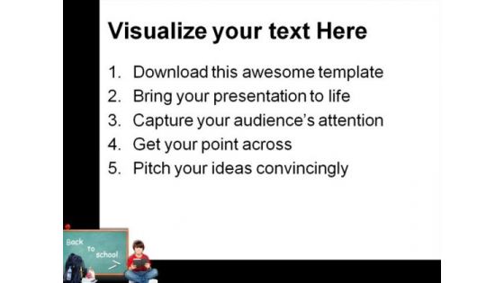 Back To School Education PowerPoint Themes And PowerPoint Slides 0511