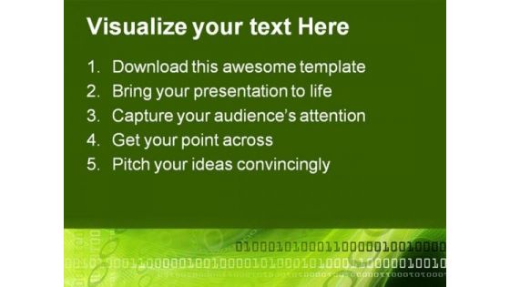 Background With Binary Abstract PowerPoint Themes And PowerPoint Slides 0411