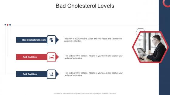 Bad Cholesterol Levels In Powerpoint And Google Slides Cpb