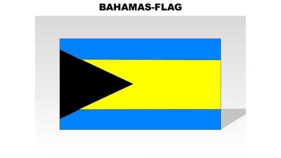 Bahamas Country PowerPoint Flags