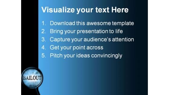 Bailout Search Business PowerPoint Templates And PowerPoint Backgrounds 0611