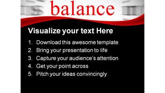 Balance02 Business PowerPoint Themes And PowerPoint Slides 0411