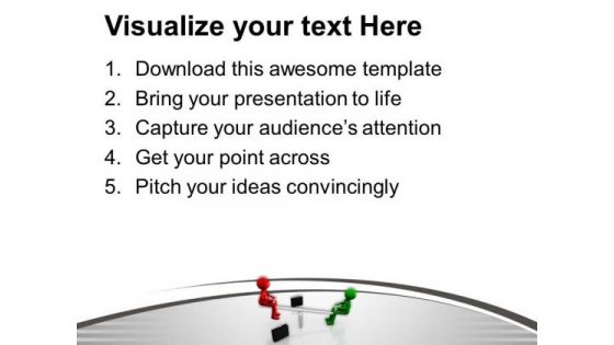 Balance Between Good And Bad PowerPoint Templates Ppt Backgrounds For Slides 0613