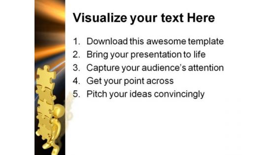 Balance Business PowerPoint Template 0510
