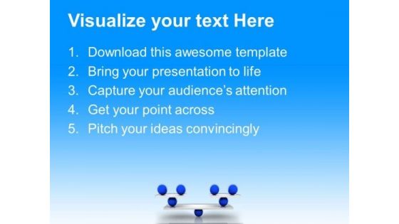 Balance Business Teamwork PowerPoint Templates And PowerPoint Themes 0412