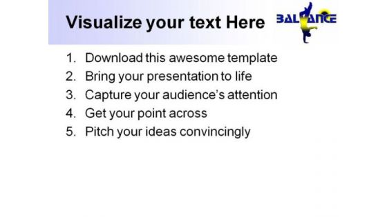 Balance People PowerPoint Themes And PowerPoint Slides 0611