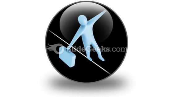 Balance PowerPoint Icon C