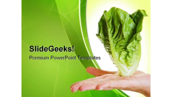 Balanced Diet Concept Health PowerPoint Themes And PowerPoint Slides 0211