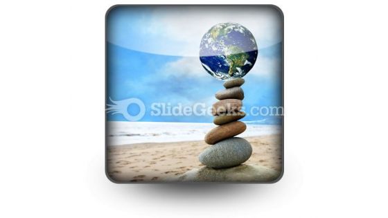Balanced World PowerPoint Icon S