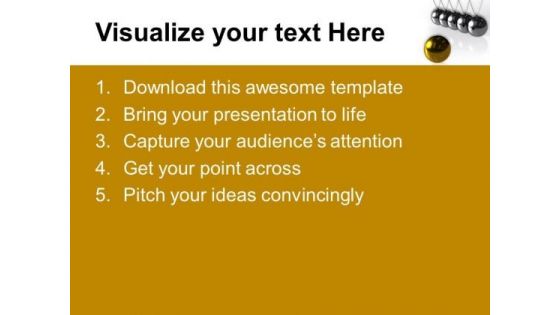 Balancing Balls Leadership PowerPoint Templates Ppt Background For Slides 1112