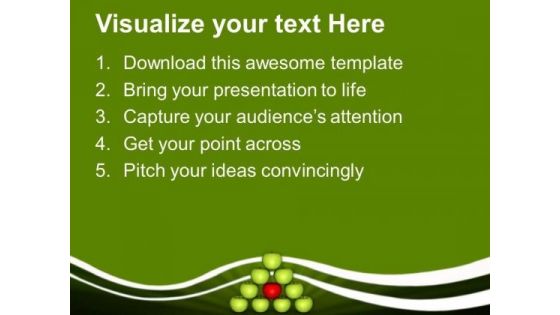 Balancing Diet Green Apple Isolated Health PowerPoint Templates Ppt Backgrounds For Slides 0213