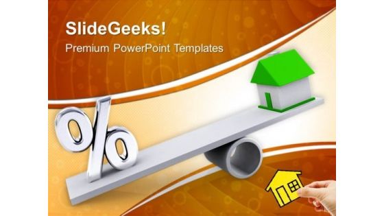 Balancing Real Estate PowerPoint Templates Ppt Backgrounds For Slides 0213 Balancing Real Estate PowerPoint Templates Ppt Backgrounds For Slides 0213