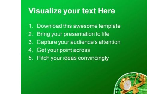 Balancing Time And Dollar Future PowerPoint Themes And PowerPoint Slides 0511