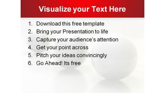 Sports Balls PowerPoint Template