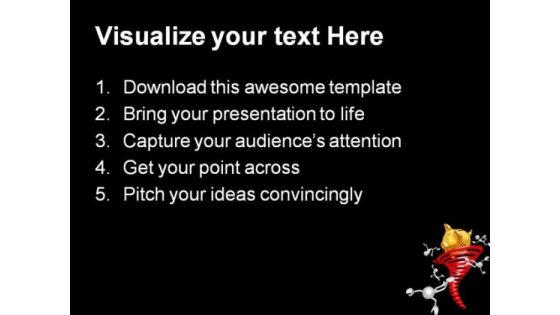Banking Tornado Business PowerPoint Themes And PowerPoint Slides 0511