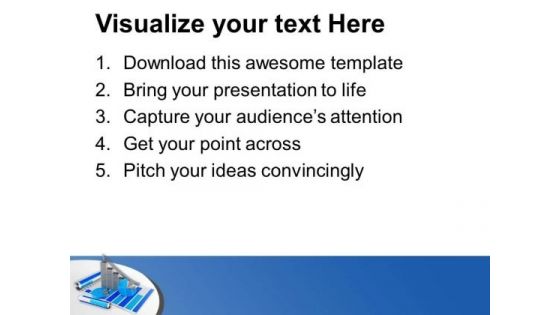 Bar And Pie Chart For Market Analysis PowerPoint Templates Ppt Backgrounds For Slides 0513
