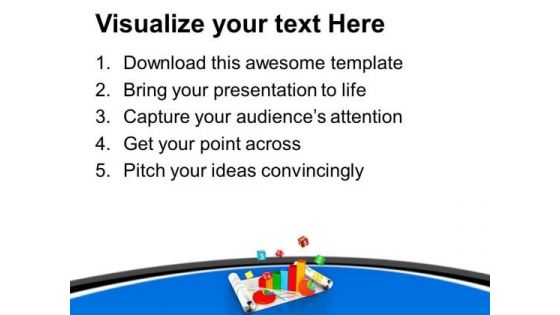 Bar And Pie Chart For Result Analysis PowerPoint Templates Ppt Backgrounds For Slides 0513