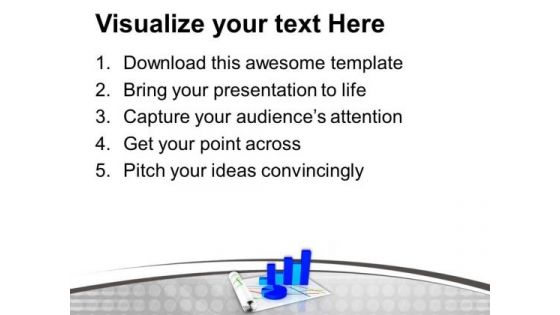 Bar And Pie Graph For Business Analysis PowerPoint Templates Ppt Backgrounds For Slides 0513