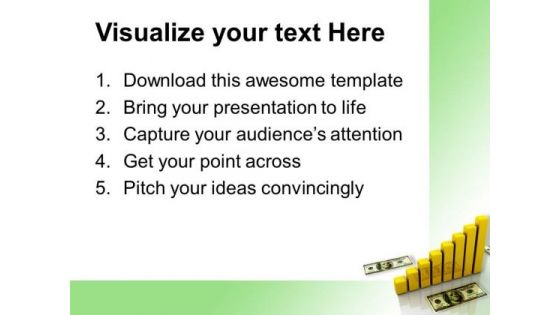 Bar Chart Dollar Business PowerPoint Templates And PowerPoint Themes 0912