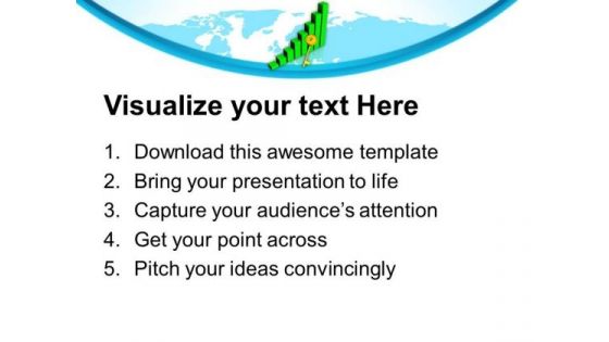 Bar Chart For Business Growth PowerPoint Templates Ppt Backgrounds For Slides 0513