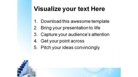 Bar Chart In Motion Business PowerPoint Themes And PowerPoint Slides 0511