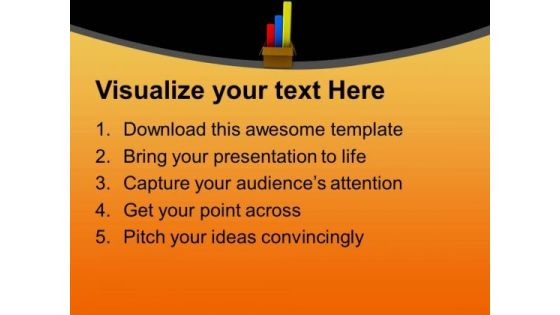 Bar Chart Representation For Success PowerPoint Templates Ppt Backgrounds For Slides 0413