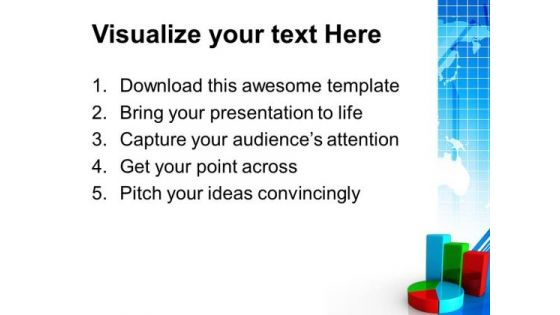 Bar Graph And Pie Chart Global PowerPoint Templates And PowerPoint Themes 0612