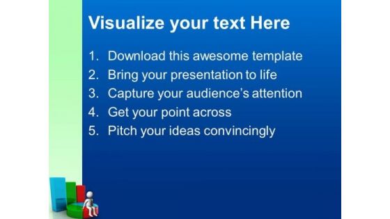 Bar Graph And Pie Chart Marketing PowerPoint Templates And PowerPoint Themes 0612