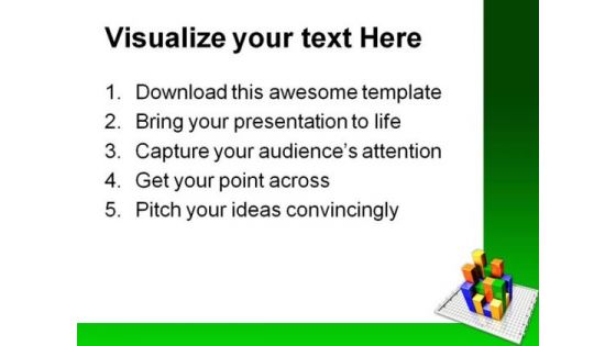 Bar Graph Business PowerPoint Themes And PowerPoint Slides 0711