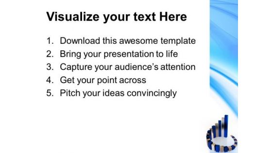 Bar Graph Concept Business PowerPoint Templates And PowerPoint Themes 0812