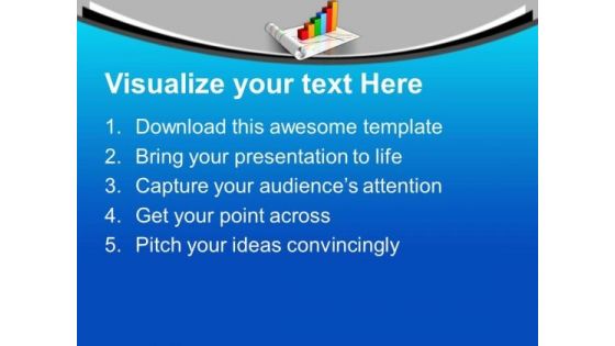 Bar Graph For Business And Marketing Result PowerPoint Templates Ppt Backgrounds For Slides 0613