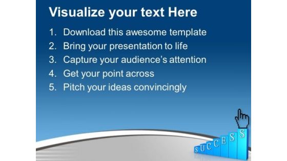 Bar Graph For Business And Strategies PowerPoint Templates Ppt Backgrounds For Slides 0713