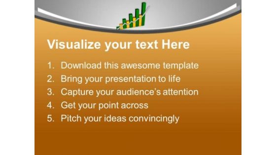 Bar Graph For Business Growth PowerPoint Templates Ppt Backgrounds For Slides 0613