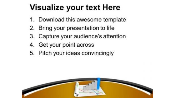 Bar Graph For Growth Representation PowerPoint Templates Ppt Backgrounds For Slides 0513
