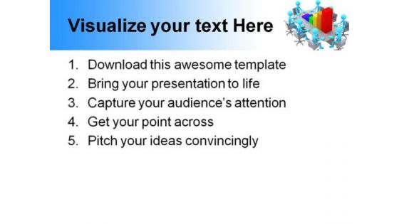 Bar Graph Meeting Business PowerPoint Themes And PowerPoint Slides 0511