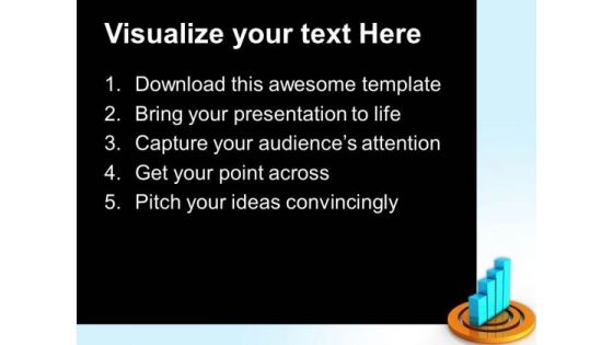 Bar Graph On Target01 Business PowerPoint Templates And PowerPoint Themes 0512