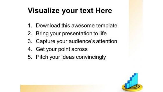 Bar Graph On Target Marketing PowerPoint Templates And PowerPoint Themes 0412