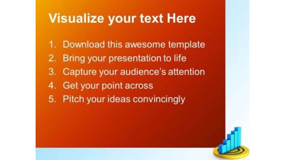 Bar Graph On Target Marketing PowerPoint Templates And PowerPoint Themes 0412