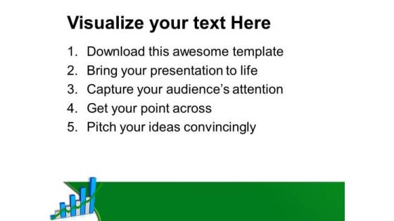 Bar Graph Shows Fluctutation In Process PowerPoint Templates Ppt Backgrounds For Slides 0413