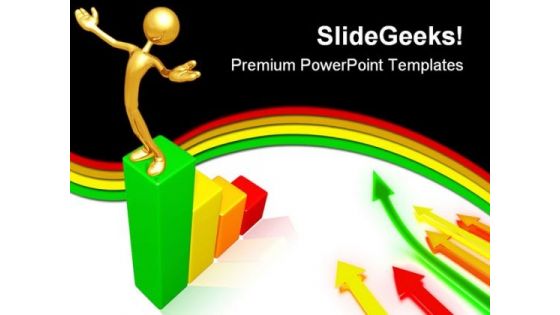 Bar Graph Success Business PowerPoint Templates And PowerPoint Backgrounds 0611