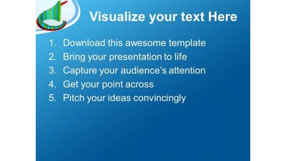 Bar Graph To Show Market Growth PowerPoint Templates Ppt Backgrounds For Slides 0513