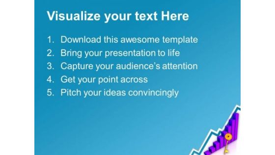 Bar Graph With Business Success PowerPoint Templates Ppt Backgrounds For Slides 0613