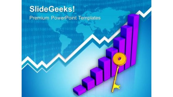 Bar Graph With Business Success PowerPoint Templates Ppt Backgrounds For Slides 0613