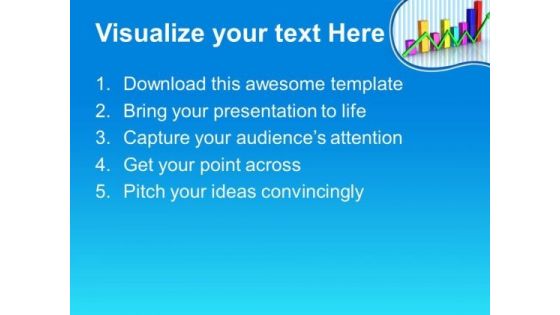 Bar Graph With Green Arrow Finance PowerPoint Templates And PowerPoint Themes 0712
