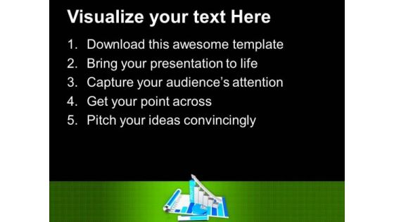 Bar Graph With Profit Business PowerPoint Templates Ppt Backgrounds For Slides 0513